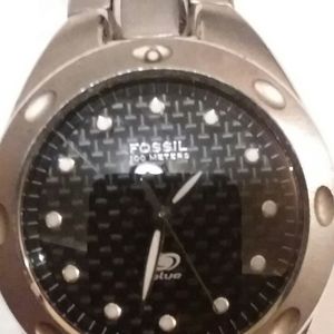 Men's fossil blue watch